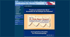 Desktop Screenshot of dr-bauer-tessarek.at